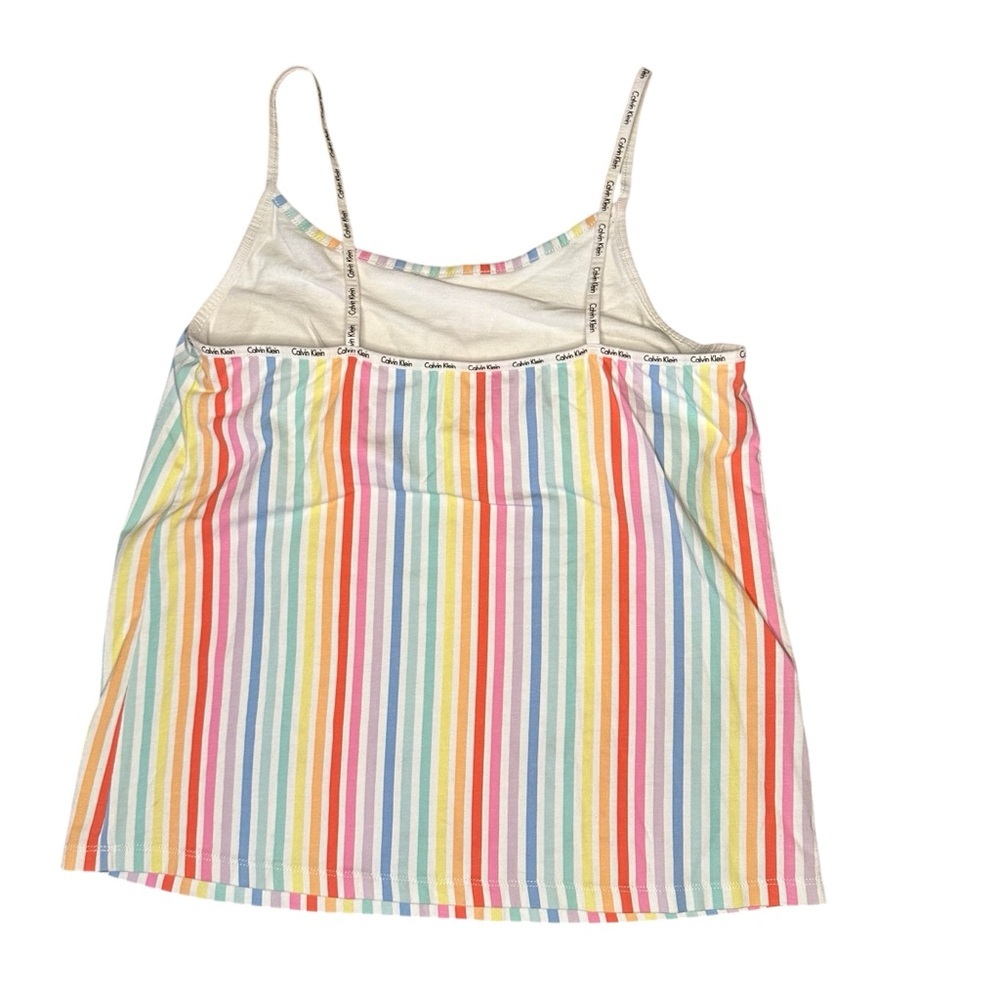 Calvin Klein Women’s Sleep Set Multi Colored 2 Piece  – Size Medium - Picture 3 of 11